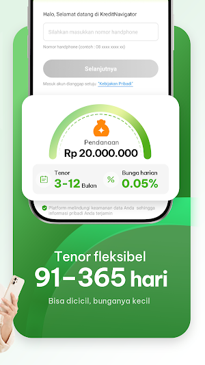KreditNavigator-Pinjaman Aman Screenshot 1
