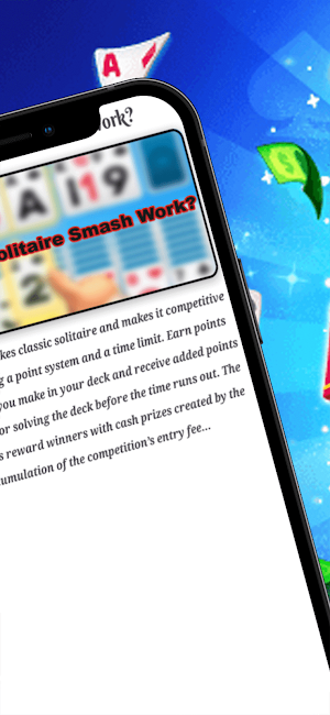 Solitaire Smash Real Cash guia Screenshot 2