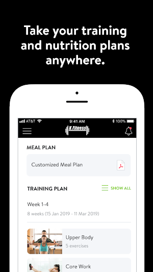 K Fitness Screenshot 1