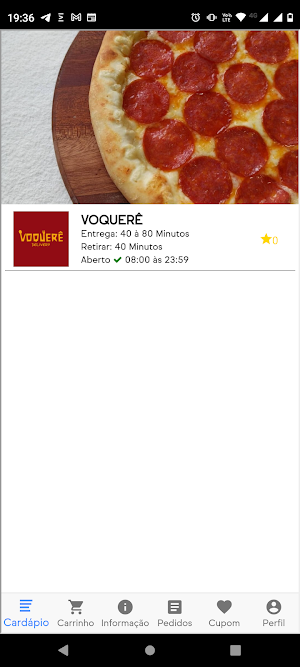 Voquerê Delivery Screenshot 1