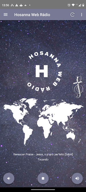 Hosanna Web Rádio Screenshot 0
