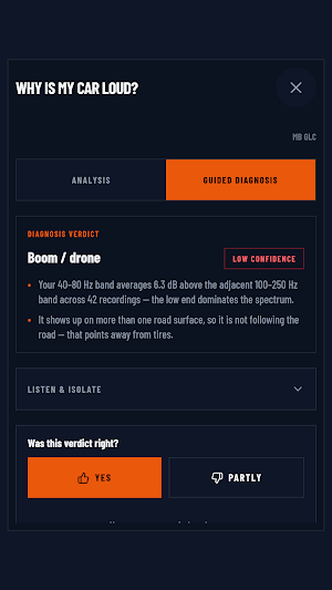 NVH Lab: Car Noise Meter Screenshot 3