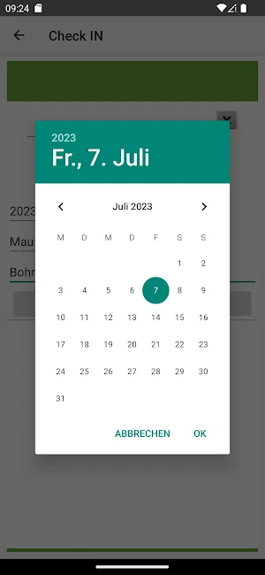 AE Time Work App Screenshot 2