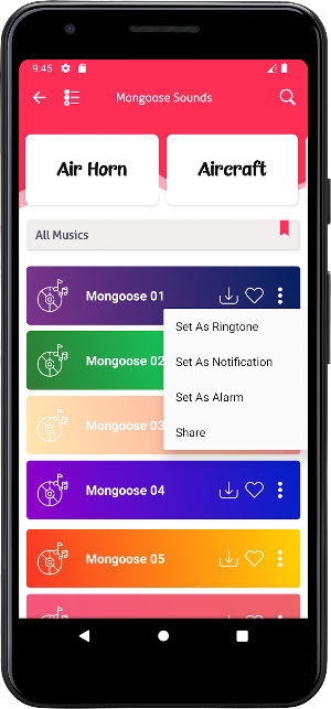 Mongoose Sounds Screenshot 3