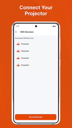 Vankyo Projector App Screenshot 2