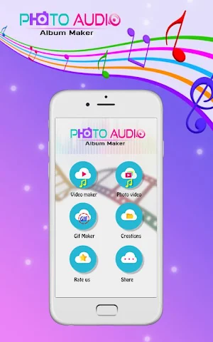Photo Audio Video Album Creator Screenshot 0