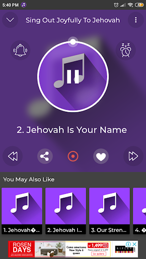 sing out joyfully to jehovah Screenshot 2