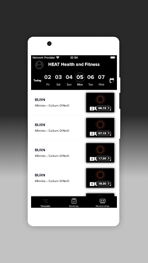 HEAT Health and Fitness Screenshot 2