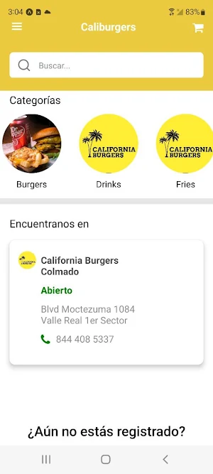 California Burgers Screenshot 3