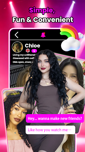 Meetix-Meet friends video call Screenshot 3