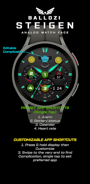 BALLOZI STEIGEN Watch Face Screenshot 2