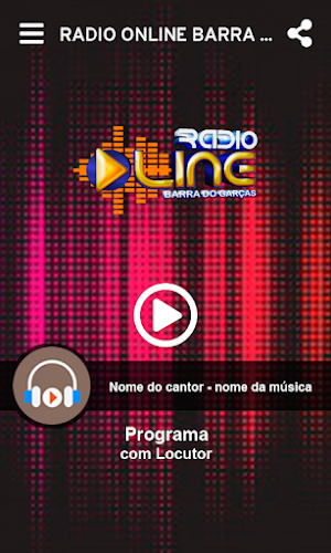 Rádio online Barra do Garças Screenshot 0