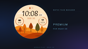 Amber Ridge Watch Face Screenshot 0