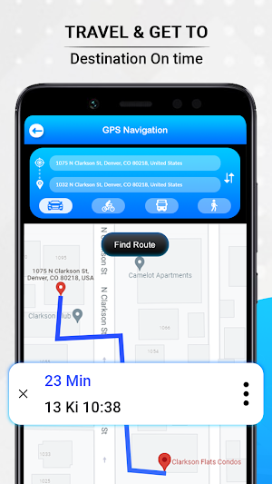 GPS Route, Map Locator, Naviga Screenshot 3