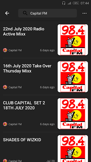 Kenya Podcast Screenshot 3
