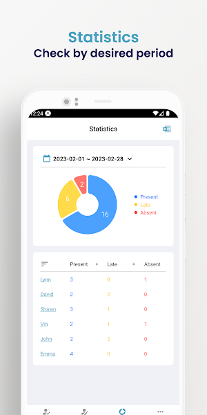 Attendance Tracker Screenshot 3