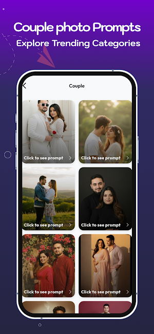 Couple AI Photo Prompts 2026 Screenshot 1