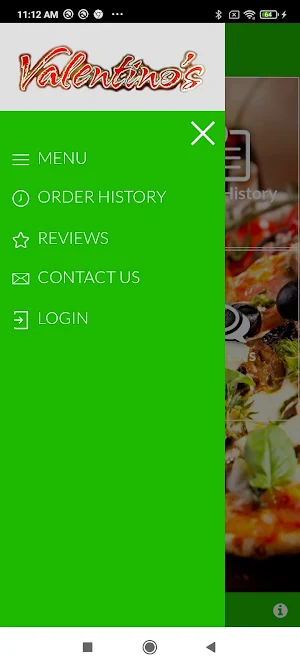 Valentinos Pizza Sheffield Screenshot 1