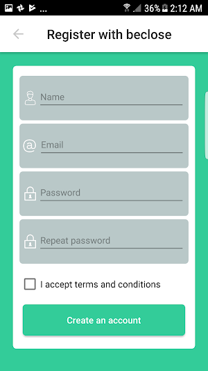 beclose Screenshot 1
