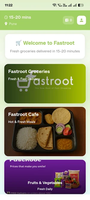 Fastroot: Groceries & More Screenshot 3