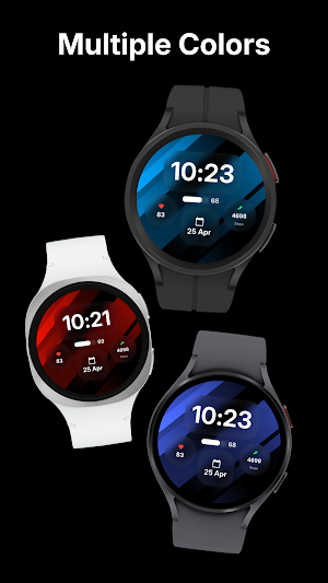 Liquid Glass Watch Face Screenshot 1