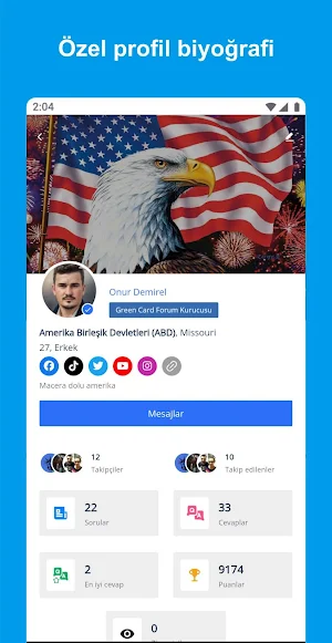 Green Card Support Forum Screenshot 3