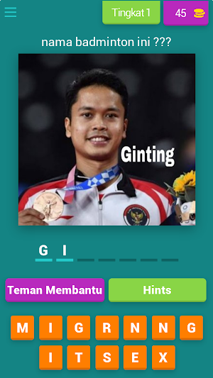 pemain badminton indonesia Screenshot 0