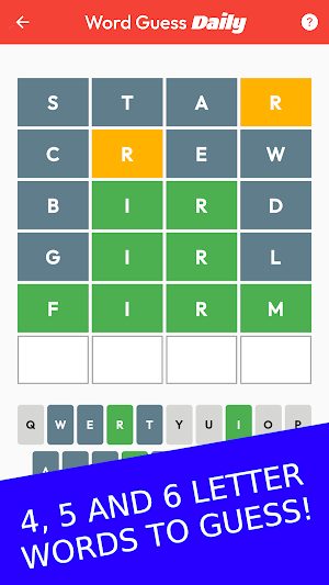 Word Guess Infinite Screenshot 2