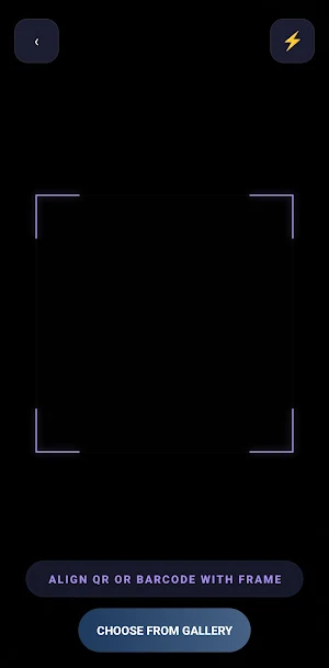 QR & Barcode Scanner/Generator Screenshot 1