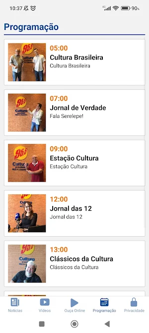 Cultura FM 95,5 Screenshot 1