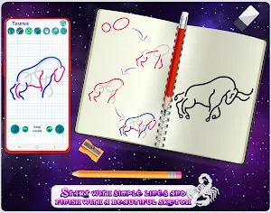 Learn to draw Zodiac symbols Screenshot 2