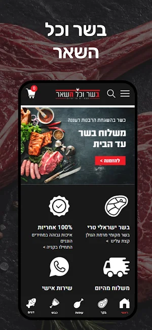 בשר וכל השאר Screenshot 0