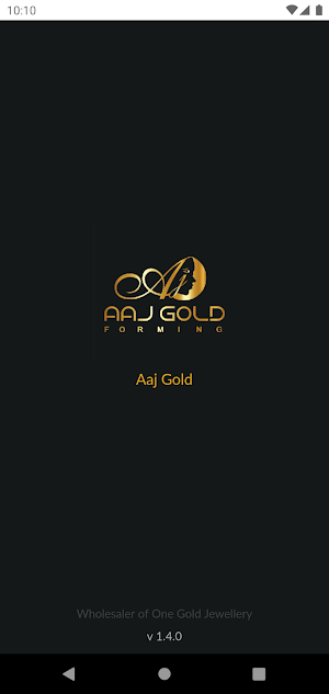 Aaj Gold - One Gram Gold Jewellery Wholesaler App Screenshot 0