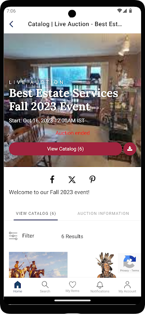 Best Estate Auctions Screenshot 1