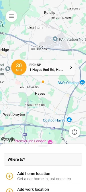 London Chauffeurs Screenshot 1