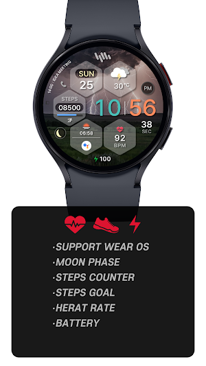 SamWatch InfoBlock 4 WX 2025 Screenshot 1