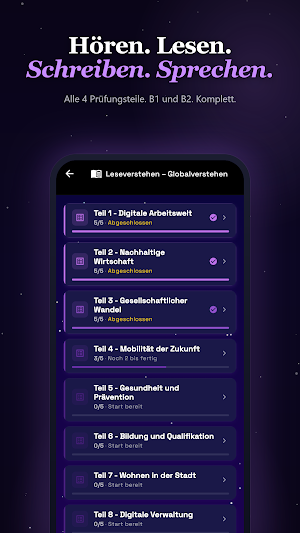 SprachRakete telc B1 B2 German Screenshot 2