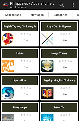 Pinoy apps and games Screenshot 0