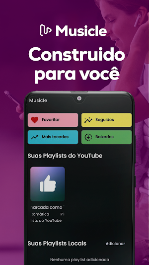 Musicle - Stream e Player MP3 Screenshot 3