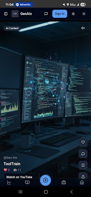 GenAIx:Learn AI, News, courses Screenshot 1