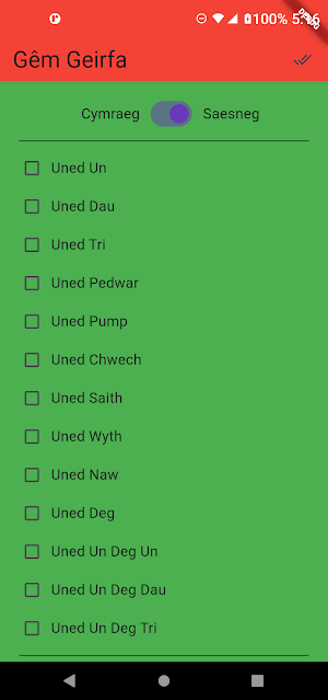 Gêm Geirfa Mynediad Screenshot 3