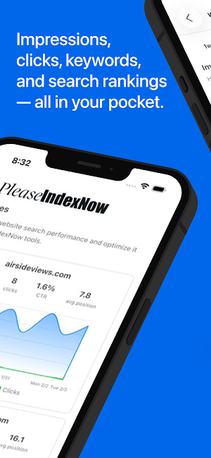 PleaseIndexNow Search Console Screenshot 1
