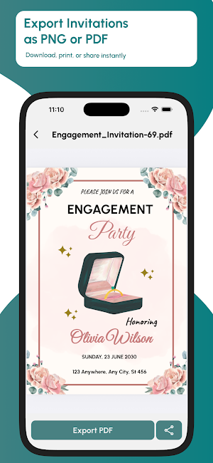 Invitation Maker: Card Design Screenshot 3