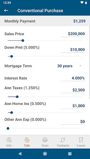 RiverWood Mortgage Screenshot 2