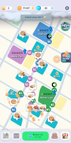 Food Delivery Tycoon Screenshot 1
