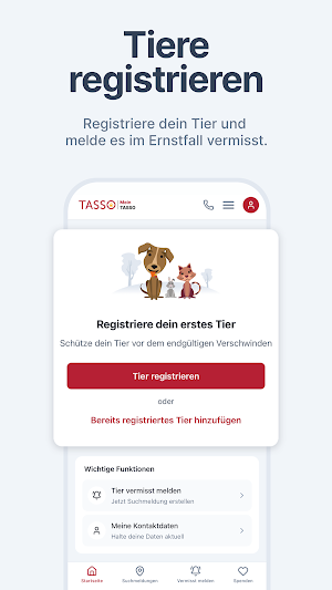 MeinTASSO Screenshot 1