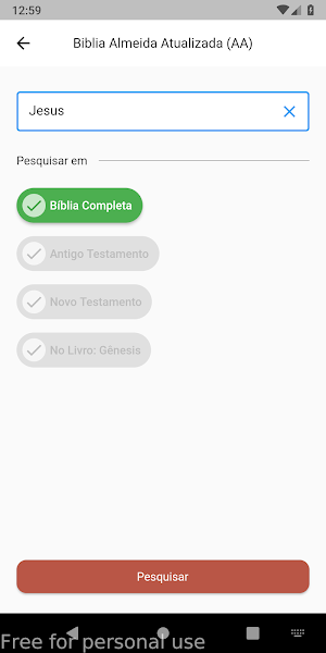 Biblias Offline Screenshot 2