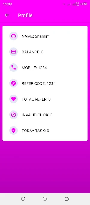 M Cash Income Screenshot 2