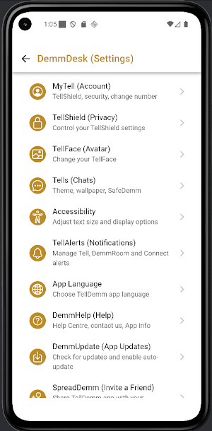 TellDemm Screenshot 2