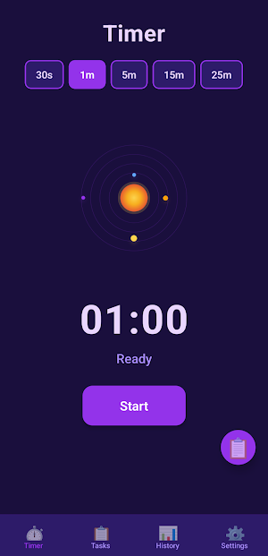 FlowAces: Timer & Task Tracker Screenshot 0